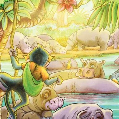 Ticoco et ses amis hippos à La Chaize-le-Vicomte !
