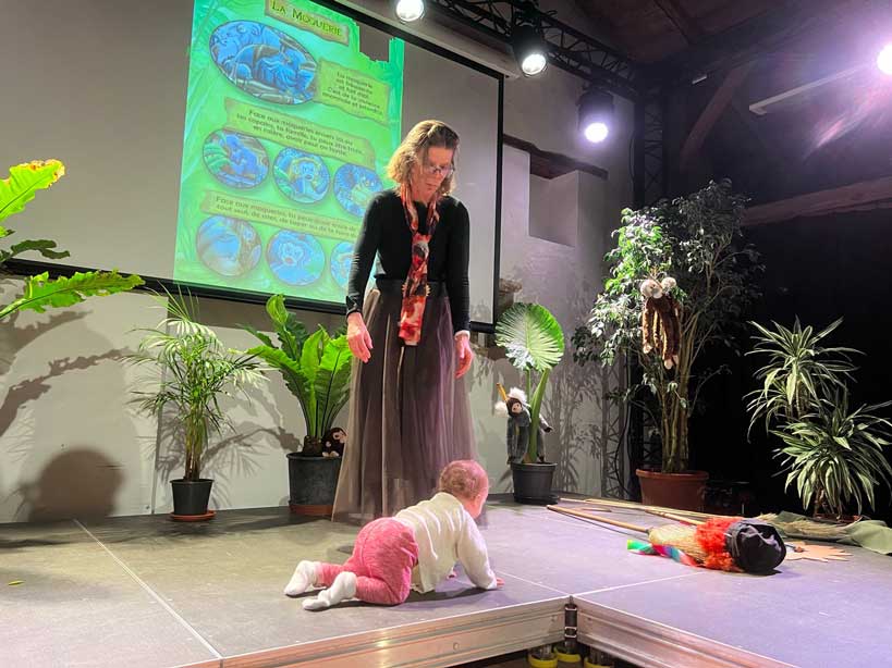 Un spectacle à la ferme du Vasais !